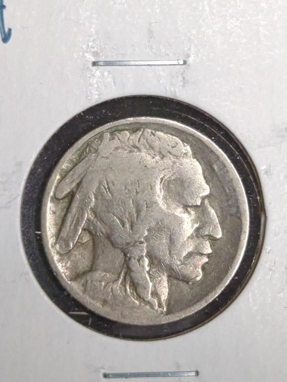1914 Buffalo Nickel Coin marked VG