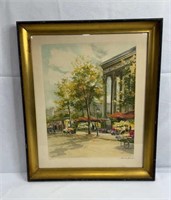 Signed & Numbered Charles Moudin Parisian Print