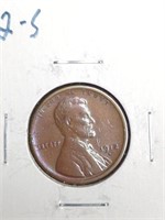 1912-S Lincoln Cent marked Fine