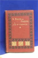 Hardcover Book: A Book of Poems