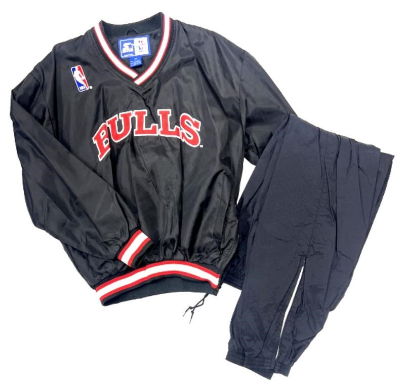 Vintage Chicago Bulls Warmup Pants & Jacket