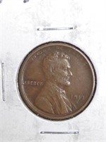 1913-S Lincoln Wheat Cent Penny Coin marked XF