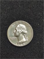Proof 1964 Washington Silver Quarter