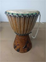 AFRICAN STYLE DRUM 10 1/2" TALL
