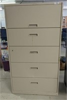 STEELCASE 5 DRAWER FILE CABINET