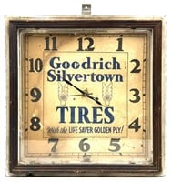 Goodrich Silvertown Tires Store Advertising Clock