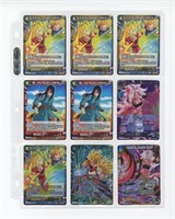 (9) x DRAGON BALL SUPER CARDS