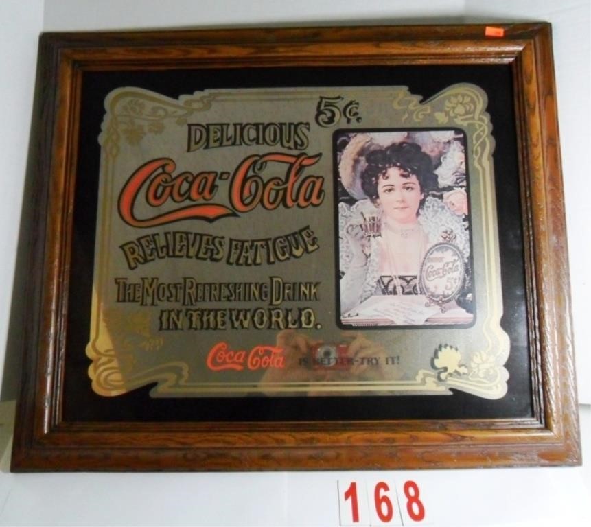 Coca Cola Mirror  24 x 20