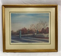 Keeneland Limited Edt. Print by C.G. Morehead