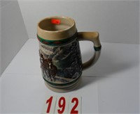 1193 Budweiser Hoilday Stein - Special Delivery
