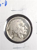 1916-D Buffalo Nickel marked Good