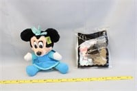 MINNIE MOUSE SFUFFED DOLL WITH HAPPY MEAL TOY