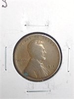 1915 Lincoln Wheat Cent Penny marked Fine
