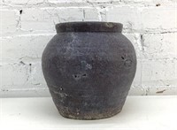 8" antique Southeast Asia shipwreck pottery vase
