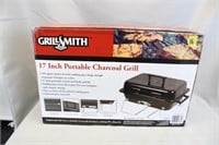 New 17in Portable Charcoal Grill
