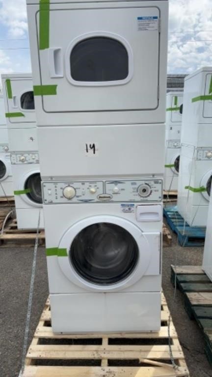 Commercial N. Gas Washer Dryer Auction April 27 10 AM