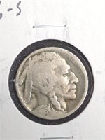 1916-S Buffalo Nickel Coin marked VG