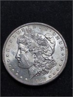 1903 Morgan Silver Dollar marked Brilliant