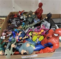TRAY OF ACTION FIGURES