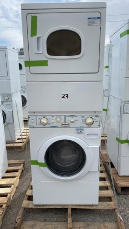 Commercial N. Gas Washer Dryer Auction April 27 10 AM