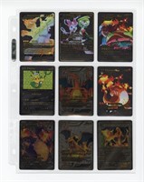 (9) x POKEMON CARDS