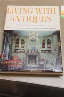 Hardcover Book: Living with Antiques