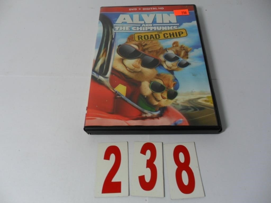 Alvin and the Chipmunks DVD - The Road Trip