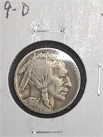 1919-D Buffalo Nickel Coin marked Good