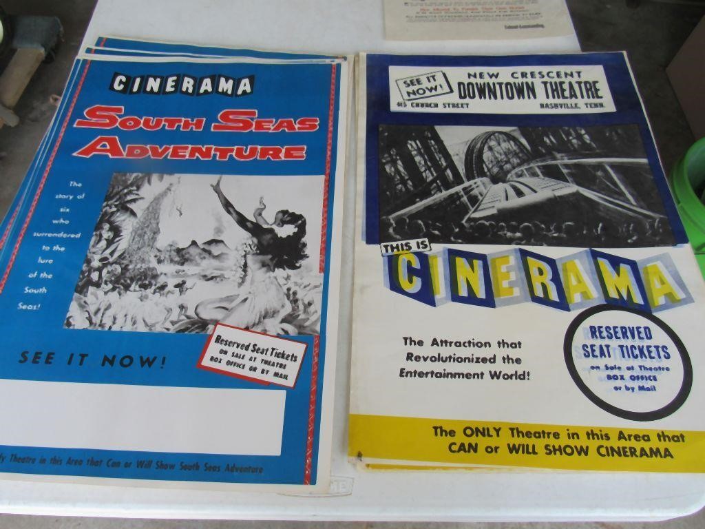 Vintage Movie posters and signs