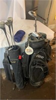 Golf Cubs and bags