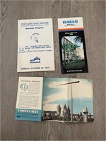 Vintage Brochures Pamphlets Railway Hawaii Aviary
