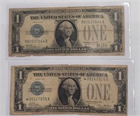 1928 1$ SILVER CERTIFICATE AND STAR NOTE