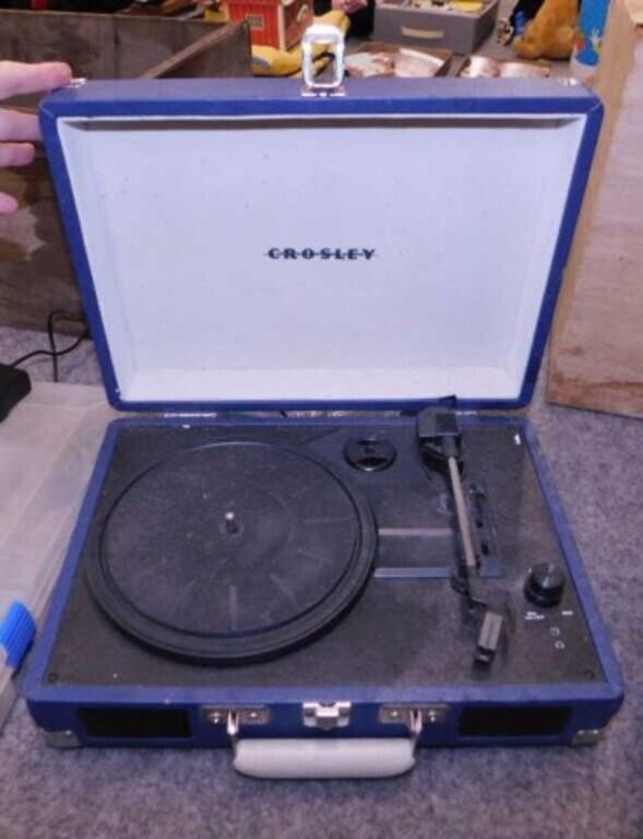 2012 Crosley portable record player,