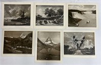 9 Prints/Photographs Of Different Locations