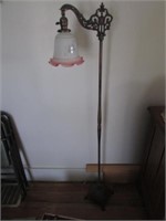 antique iron down bridge lamp