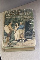Hardcover Book: Back to God's Country - 1920