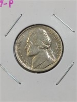 1989 P. Jefferson nickel