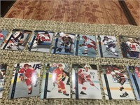 Lot loose hockey cards
