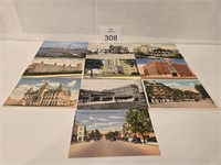 Vintage Jersey City New Jersey Postcards