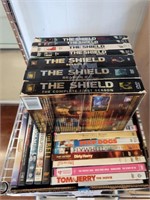 GROUP OF DVDS, THE SHEILD