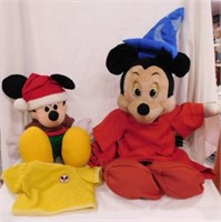 Animated Mickey Mouse 26" tall - plush Mickey 20"H