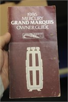 1986 Mercury Grand Marquis Owner Guide