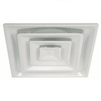 Diffuser Ceiling, 23 3/4 in H, 23 3/4 in W, Surfac