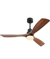 $129 48” ceiling fan wood black