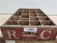 VINTAGE WOODEN RC CRATE