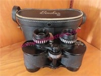 Binolux 7x35 binoculars w/ case (nice)