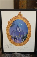Framed Walt Disney World Poster