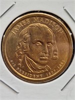 James Madison us $1 coin