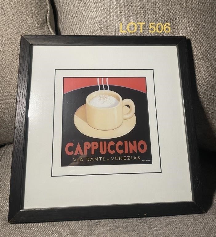 "Cappuccino" by Marco Fabiano, handpainted decor