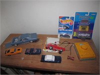 toy cars incl:hotwheel & brickyard